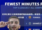 足球比赛比分预测直播把握未来趋势，享受实时乐趣