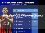 山东云飞儿赛事直播一场前所未有的体育盛宴