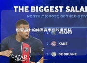 世界最大的体育赛事足球世界杯