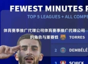 体育赛事推广代理公司体育赛事推广代理公司的角色与重要性