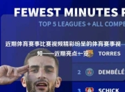 近期体育赛事比赛视频精彩纷呈的体育赛事视频——近期亮点一览