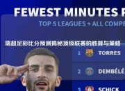 瑞超足彩比分预测揭秘顶级联赛的胜算与策略