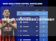 世界杯8强比分预测网揭秘晋级之路的神秘面纱