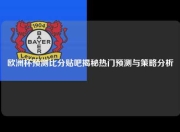 欧洲杯预测比分贴吧揭秘热门预测与策略分析