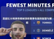 英超比分预测帝揭秘顶级赛事专家的智慧与策略