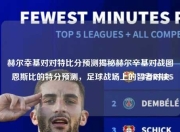 赫尔幸基对对特比分预测揭秘赫尔辛基对战图恩斯比的特分预测，足球战场上的智者对决
