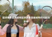 篮球赛事直播视频篮球赛事直播视频的兴起与影响
