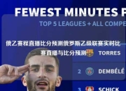 俄乙赛程直播比分预测俄罗斯乙级联赛实时比赛直播与比分预测