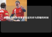最有价值的体育赛事见证历史与荣耀的时刻