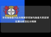 牙买加加拿大比分预测牙买加与加拿大的足球比赛分析及比分预测