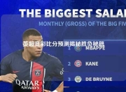 英超竞彩比分预测揭秘胜负秘籍