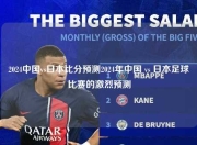 2024中国vs日本比分预测2024年中国 vs 日本足球比赛的激烈预测