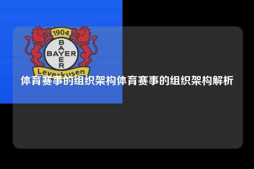 体育赛事的组织架构体育赛事的组织架构解析