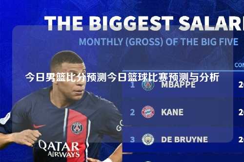 今日男篮比分预测今日篮球比赛预测与分析