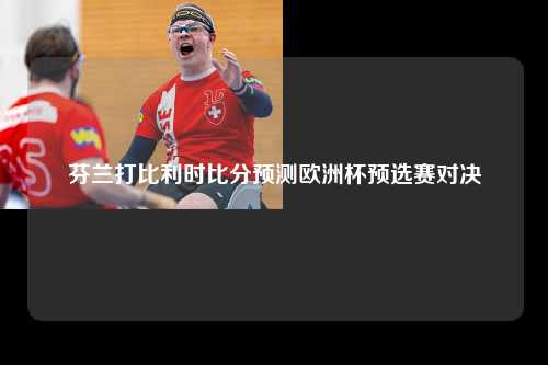 芬兰打比利时比分预测欧洲杯预选赛对决