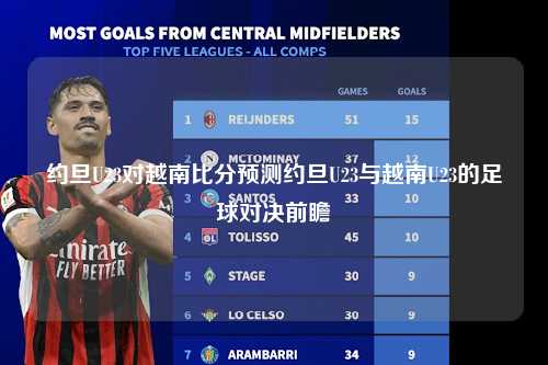 约旦U23对越南比分预测约旦U23与越南U23的足球对决前瞻
