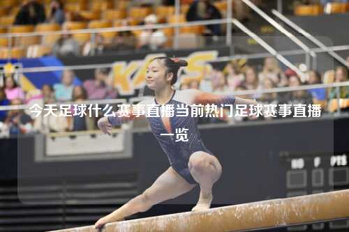 今天足球什么赛事直播当前热门足球赛事直播一览
