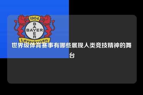 世界级体育赛事有哪些展现人类竞技精神的舞台