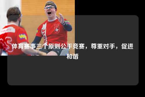 体育赛事三个原则公平竞赛，尊重对手，促进和谐