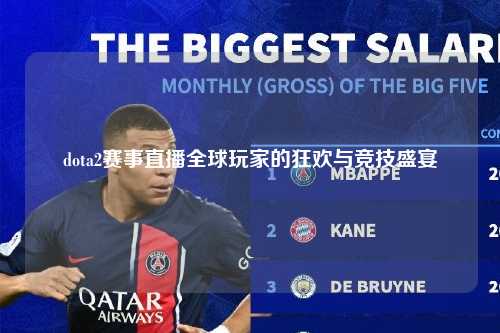 dota2赛事直播全球玩家的狂欢与竞技盛宴