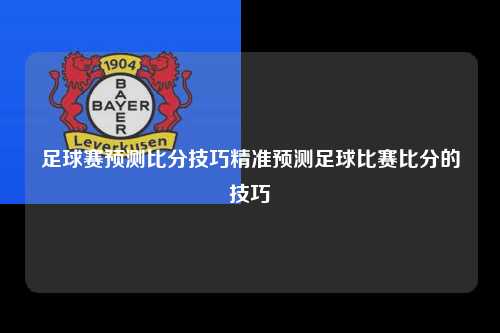 足球赛预测比分技巧精准预测足球比赛比分的技巧